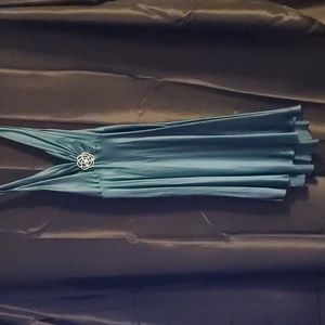 Halter top satin chemise